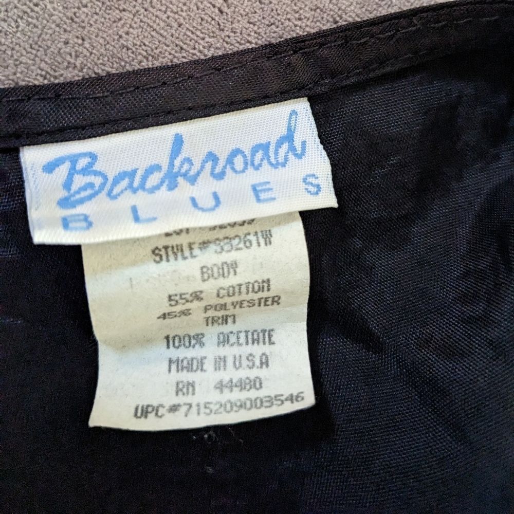 Backroad Blues Vintageequestriantapestryvest - image 3